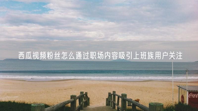 西瓜视频粉丝怎么通过职场内容吸引上班族用户关注